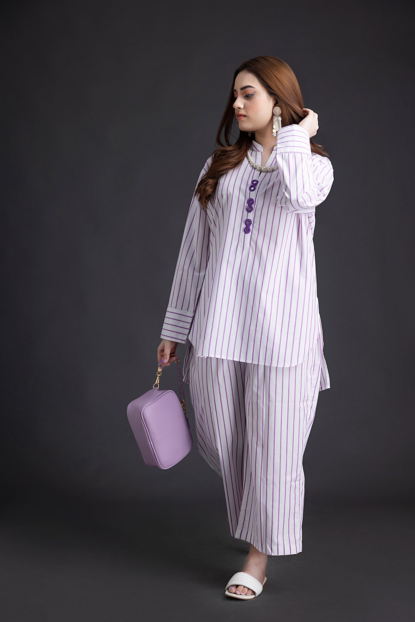Striped Cotton Set
