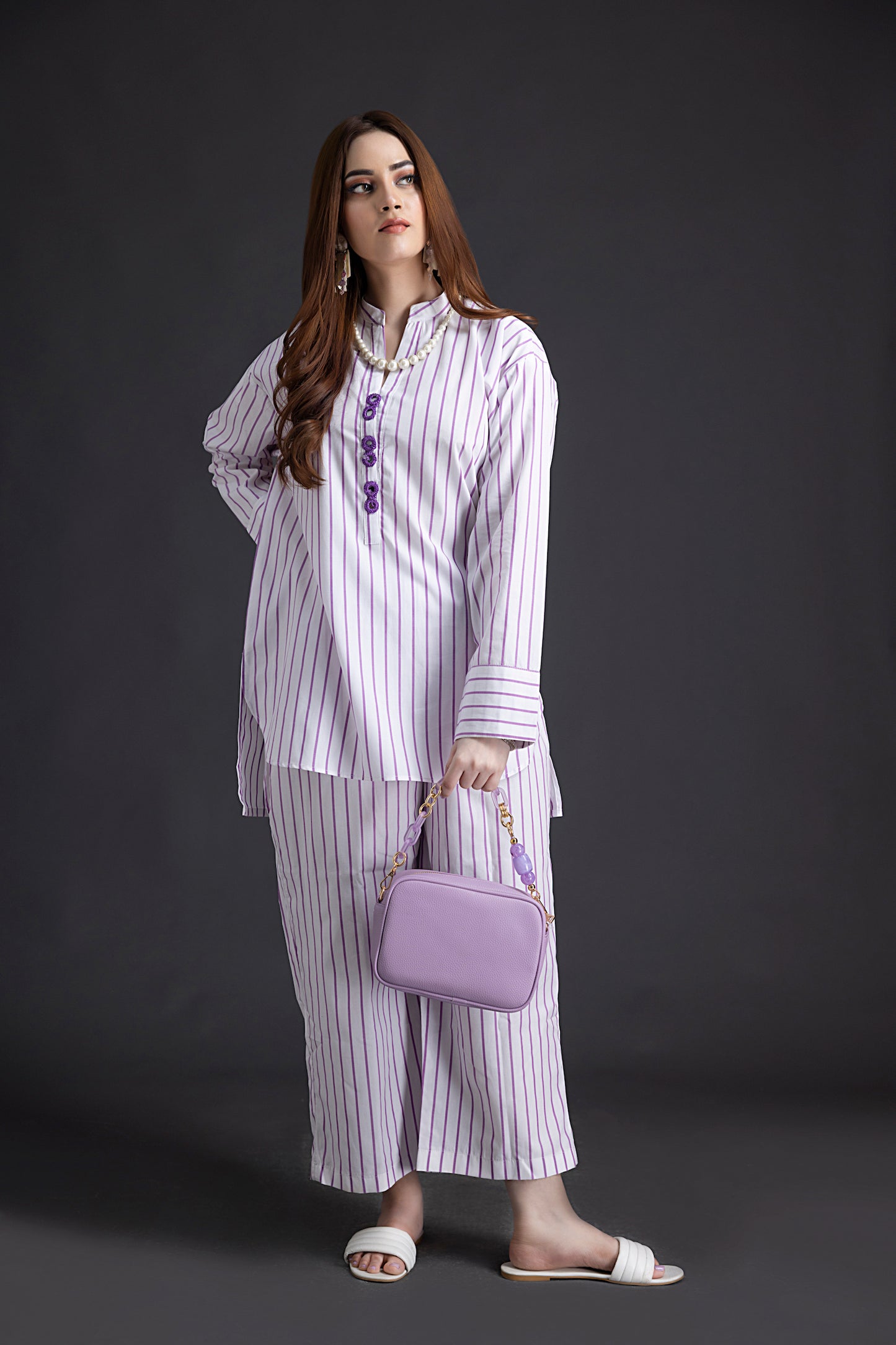 Striped Cotton Set