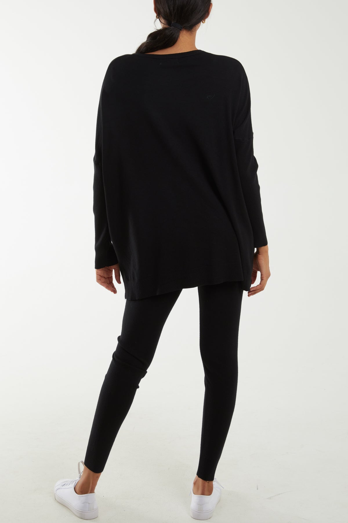 Side Split Jumper & Leggings Set