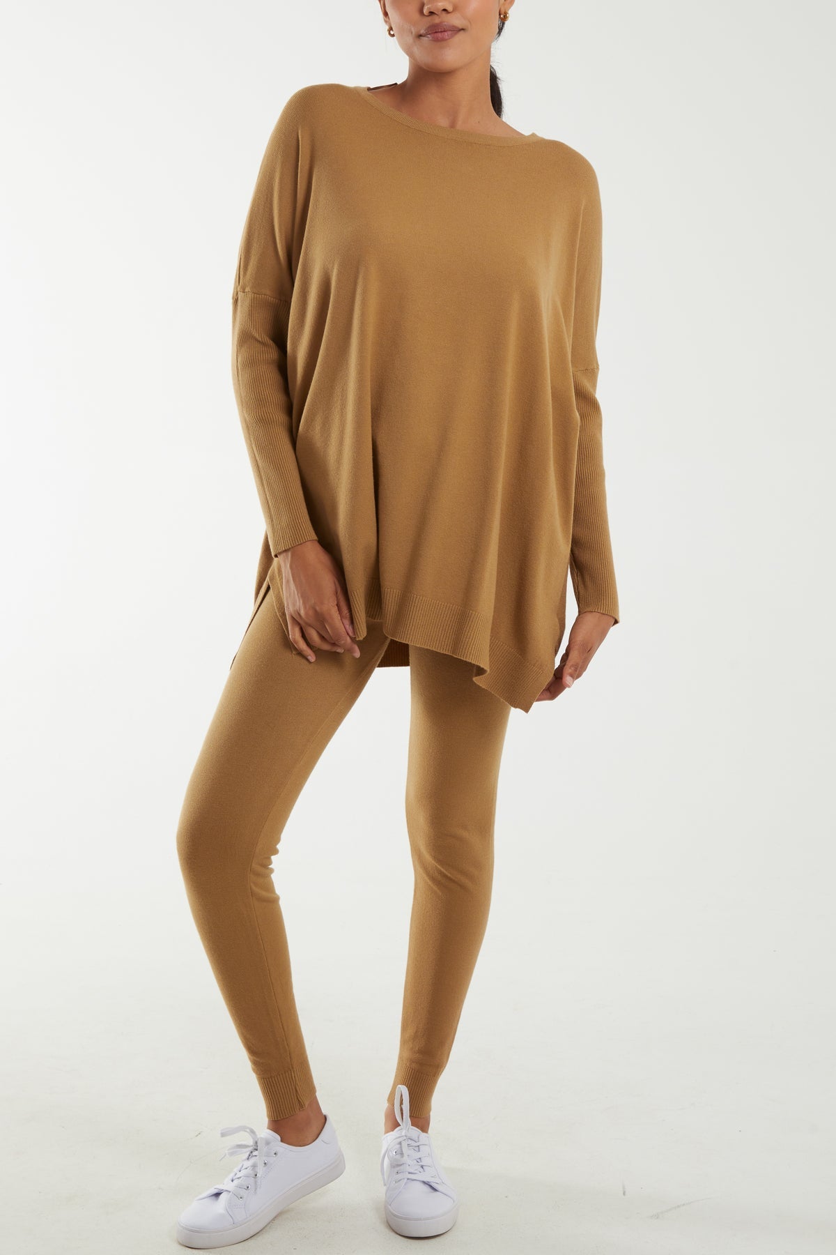 Side Split Jumper & Leggings Set