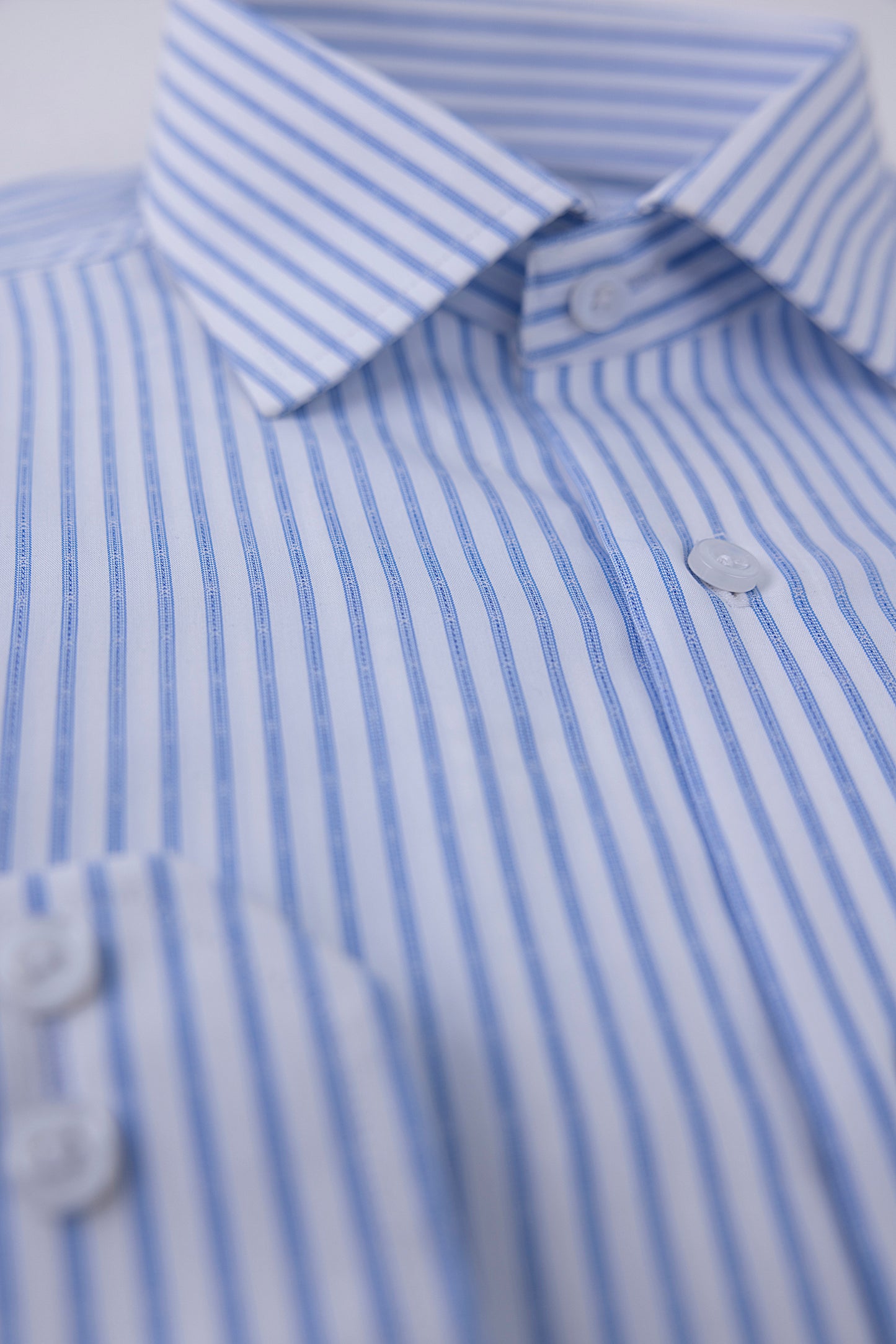 Textured Striped Cotton shirt